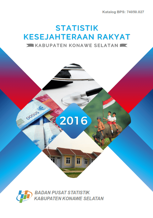 Statistik Kesejahteraan Rakyat Kabupaten Konawe Selatan 2016